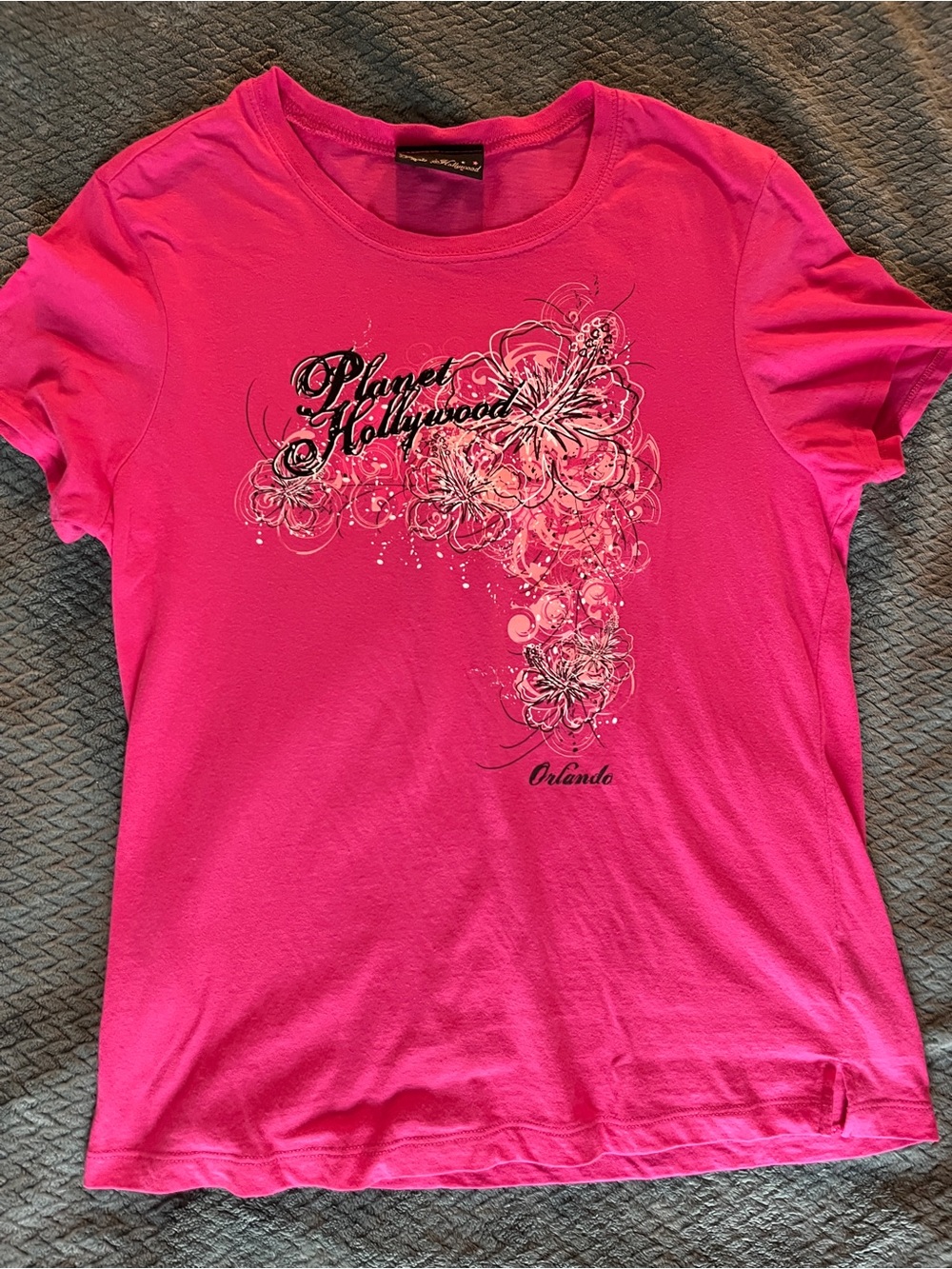 Planet Hollywood Orlando Pink Graphic Tee